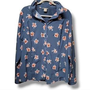 Duluth Trading Sidewinder Stretch Long Sleeve Shirt, Women XL